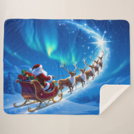 Cobertor Sherpa „Weihnachtliche Harmonie“