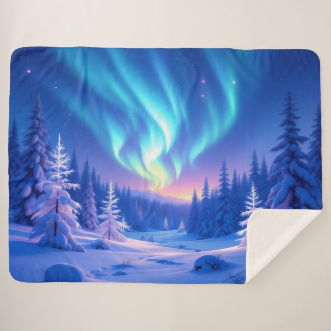 Cobertor Sherpa „Weihnachtliche Harmonie“ (Frente (Horizontal))