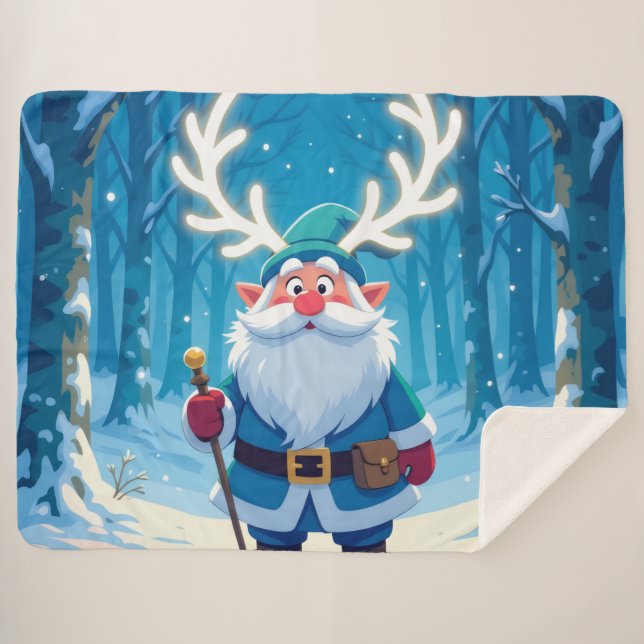 Cobertor Sherpa „Weihnachtliche Harmonie“ (Frente (Horizontal))