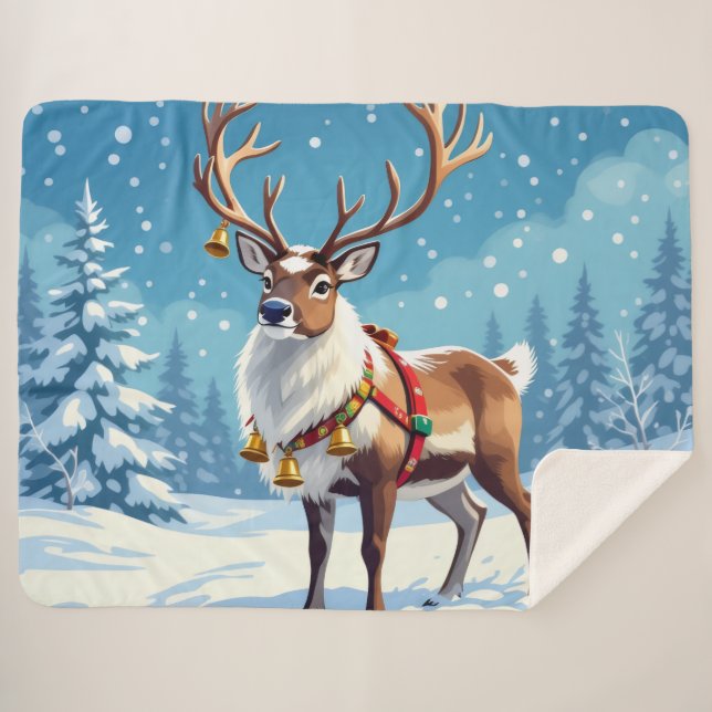 Cobertor Sherpa „Weihnachtliche Harmonie“ (Frente (Horizontal))