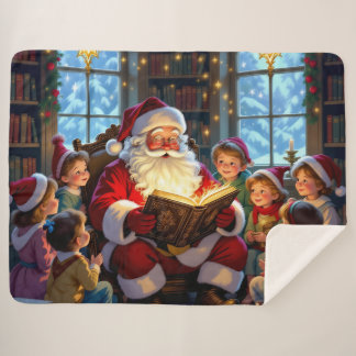 Cobertor Sherpa „Weihnachtliche Harmonie“