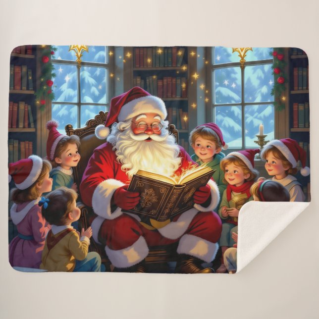 Cobertor Sherpa „Weihnachtliche Harmonie“ (Frente (Horizontal))