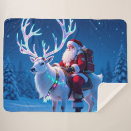 Cobertor Sherpa „Weihnachtliche Harmonie“