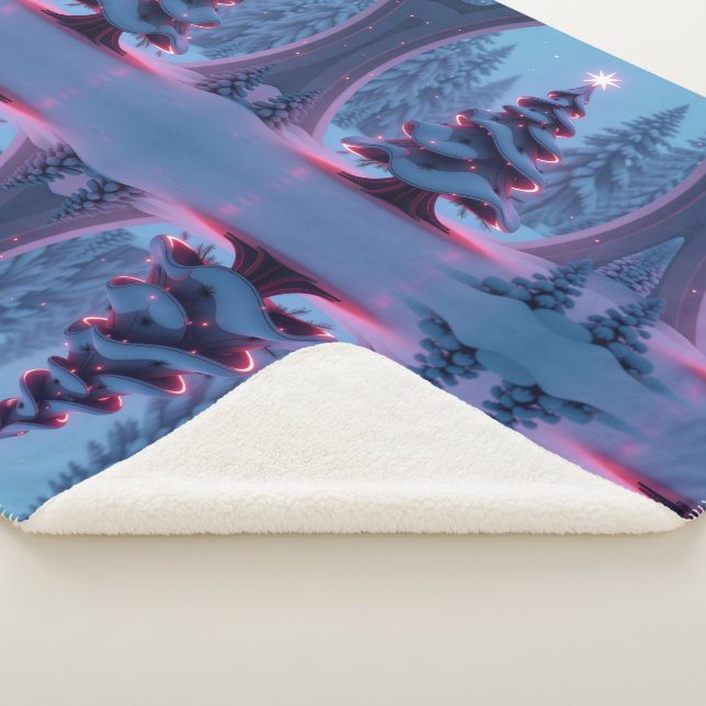 Cobertor Sherpa „Weihnachtliche Harmonie“ (3/4)