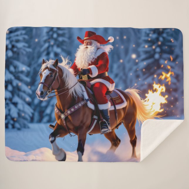 Cobertor Sherpa „Weihnachtliche Harmonie“ (Frente (Horizontal))