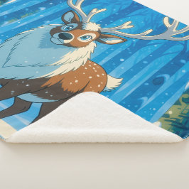 Cobertor Sherpa „Weihnachtliche Harmonie“