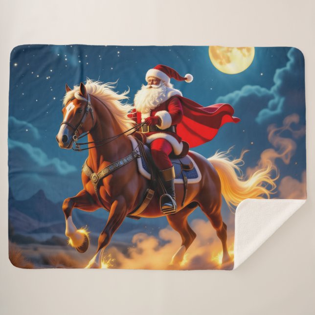 Cobertor Sherpa „Weihnachtliche Harmonie“ (Frente (Horizontal))