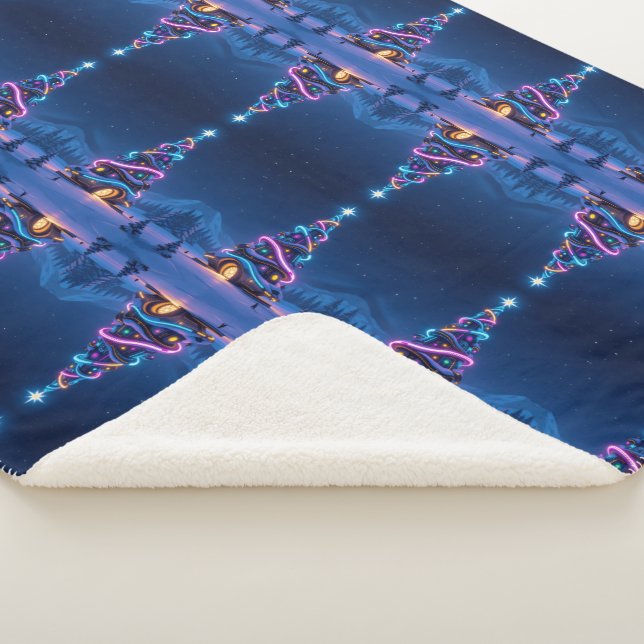 Cobertor Sherpa „Weihnachtliche Harmonie“ (3/4)