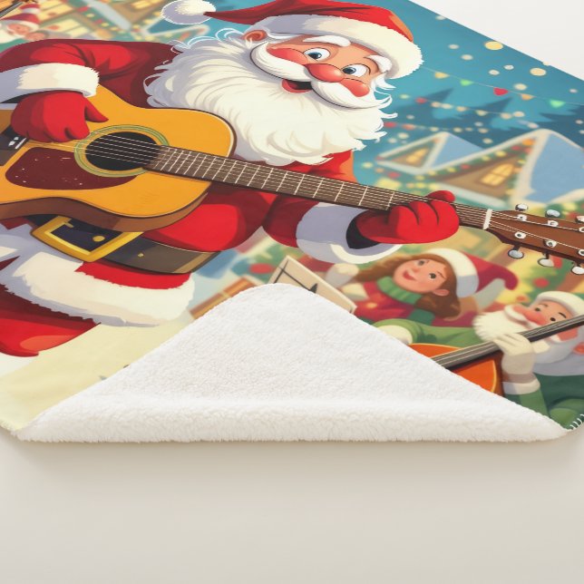 Cobertor Sherpa „Weihnachtliche Harmonie“ (3/4)