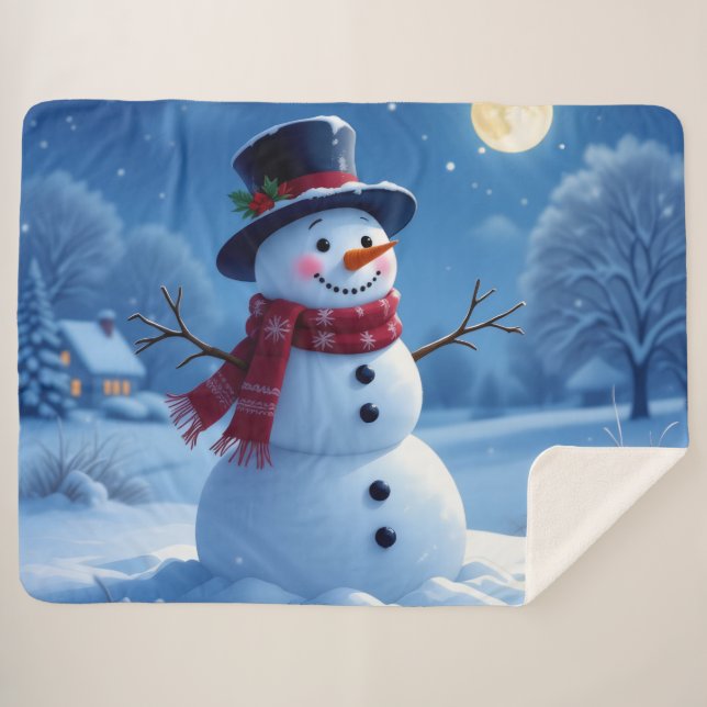 Cobertor Sherpa „Weihnachtliche Harmonie“ (Frente (Horizontal))