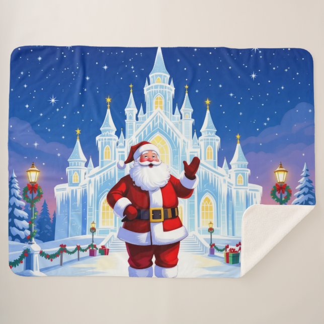 Cobertor Sherpa Weihnachtliche Harmonie“116 (Frente (Horizontal))