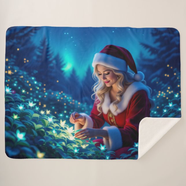 Cobertor Sherpa Weihnachtliche Harmonie“97 (Frente (Horizontal))