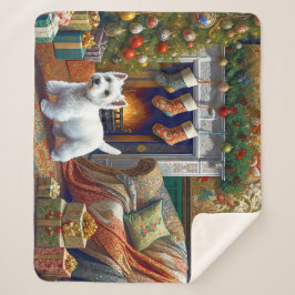 Cobertor Sherpa West Highland Terrier 