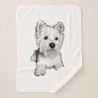 Cobertor Sherpa West Highland White terrier - Westie
