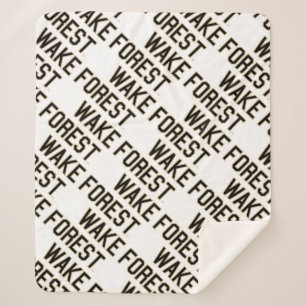 Cobertor Sherpa WFU Floresta Acordar