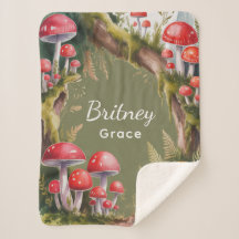 Whimsical Mushroom Baby Shower Gift