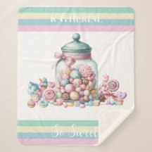 Whimsical Watercolor Sweet Candy