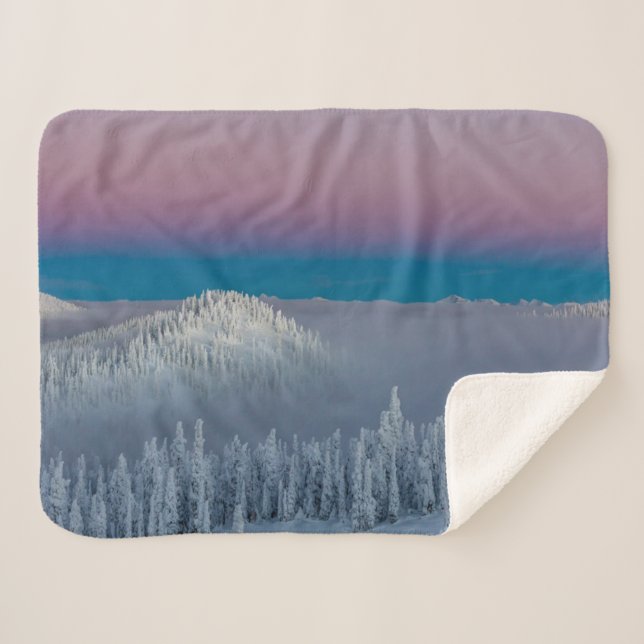 Cobertor Sherpa Whitefish Mountain Resort em Whitefish, Montana (Frente (Horizontal))