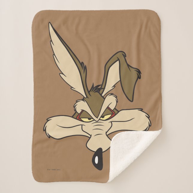 Cobertor Sherpa WILE E. COYOTE™ Shot (Frente)