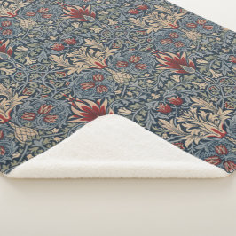 Cobertor Sherpa William Morris: Cachorro Sherpa Blanket