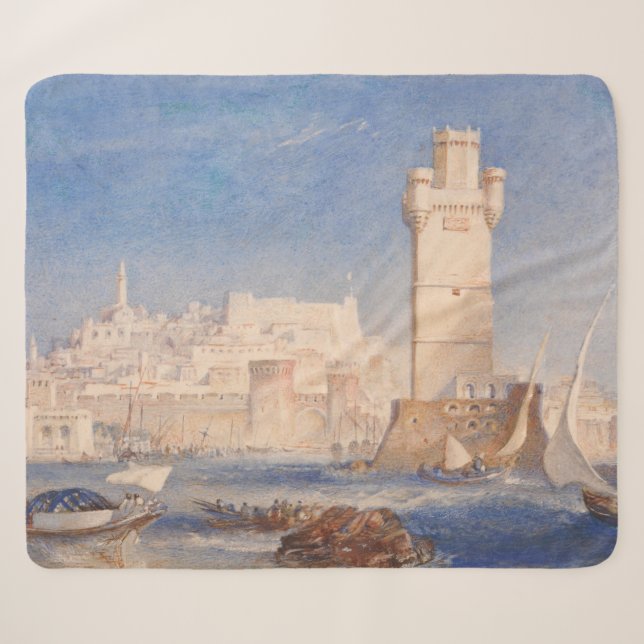 Cobertor Sherpa William Turner Rhodes (Frente (Horizontal))