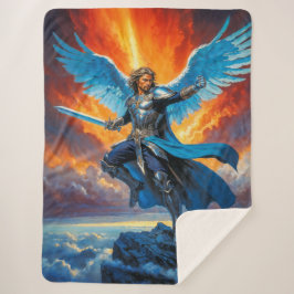 Cobertor Sherpa Wings of Glory