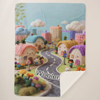 Cobertor Sherpa Woolen Village 