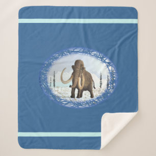 Cobertor Sherpa Wooly Mammoth