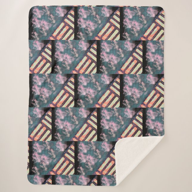 Cobertor Sherpa WSSBX - AZULEJO PINK Sherpa Blanket (Frente)