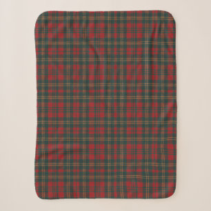 Cobertor Sherpa Xadrez Escocês Vermelho e Verde