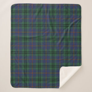 Cobertor Sherpa Xadrez escocesa Clan Walker Tartan