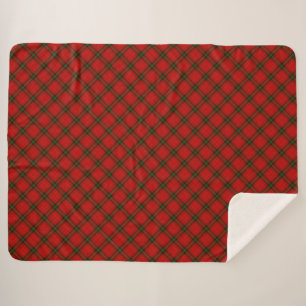 Cobertor Sherpa Xadrez verde-tartan MacDougall