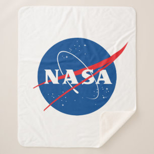 Cobertor Sherpa Xerpa lança-lenha de 50" x 60" da NASA Icônica