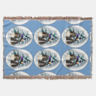 Cobertor Shih Tzu Christmas
