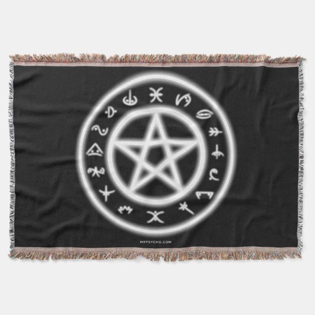 Cobertor Símbolo Pagan Blanket (Frente)