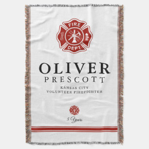 Cobertor Símbolo voluntário da cruz maltesa do