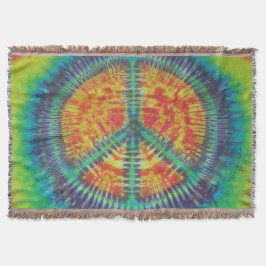Cobertor Sinal de Paz Tie Dye