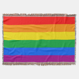 Cobertor Sinalizador do Orgulho Arco-Íris LGBTQ+