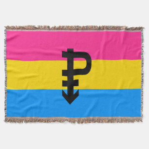 Cobertor Sinalizador do Orgulho Pansexual