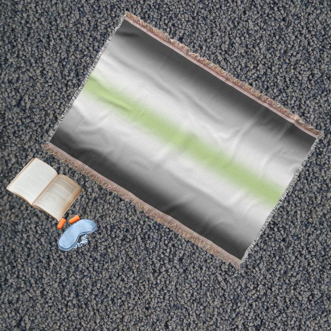 Cobertor Sinalizador Gradiente de Ordenação do Agender (Criador carregado)