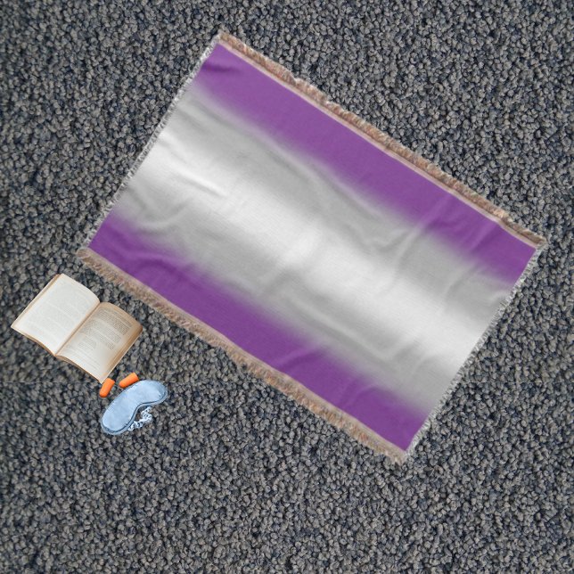 Cobertor Sinalizador Gradual do Orgulho Greysexual - Sinali (Criador carregado)