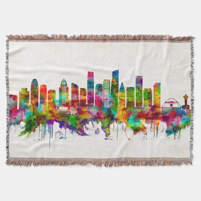 Cobertor Skyline da Califórnia em Los Angeles (Frente)
