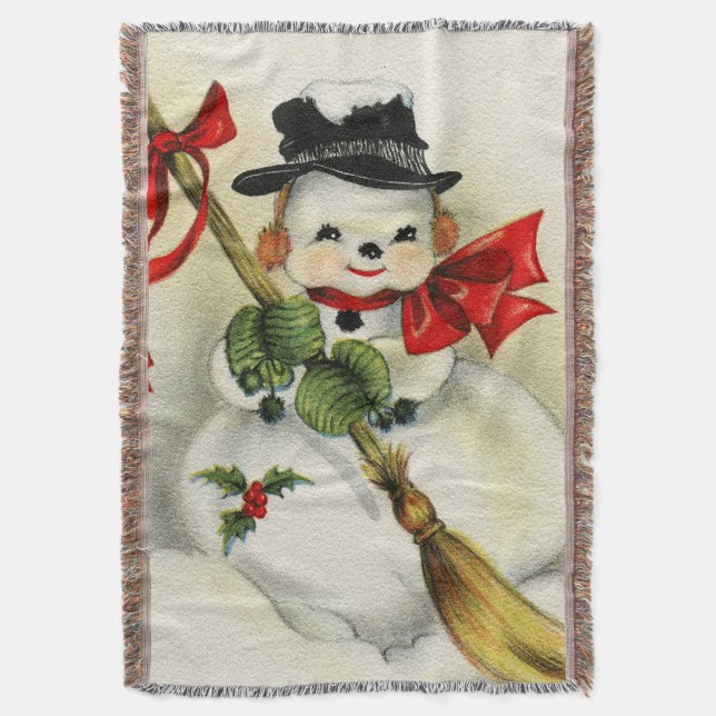 Cobertor Snowman 001 (Frente Vertical)