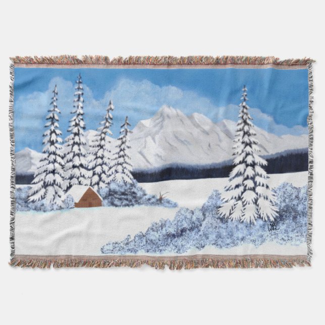 Cobertor Snowy Winter Medium (Frente)