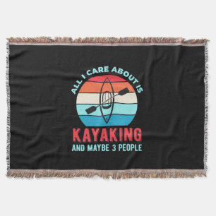 Cobertor Só Me Preocupo Com Kayaking