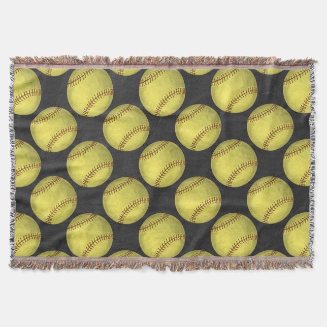 Cobertor Softball de padrão (Frente)