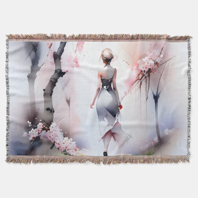 Cobertor Solitário Andando (Frente)