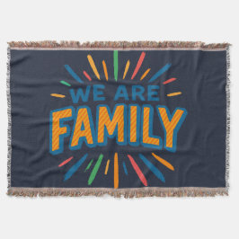 Cobertor Somos da Família 1