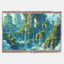 Sonho de Reino de Árvore em Cascata