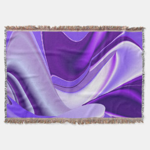 Cobertor Sonhos de Arco-Íris de Flor Roxo